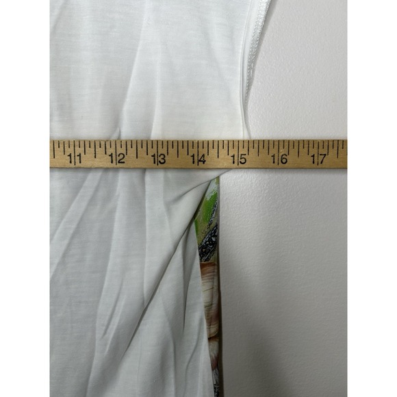 Ted Baker London Women's Lace Overlay Floral Blouse Top White Size 0 - Picture 5 of 9